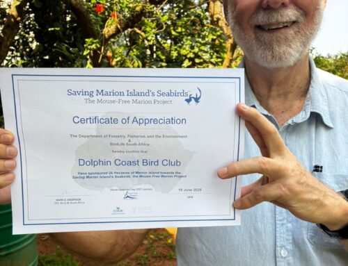 One of the top five: the Dolphin Coast Bird Club sponsors 26 hectares